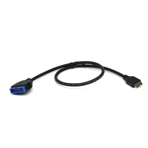 USB 3.1 Type-E Male to IDC20P Male Adapter Cable 20Pin Extension Cable 30cm New - 第 2/5 張圖片