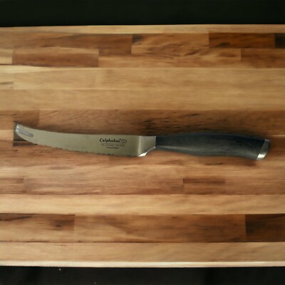 Calphalon 4 1/2 inch Tomato Bagel Knife Forged, Kitchen Essentials