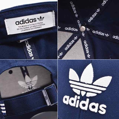 NEU RETRO ADIDAS ORIGINAL SUPERSTAR BASEBALLKAPPE MÜTZE BLAU FLACH 1 GRÖSSE PASST FÜR ALLE - Bild 8 von 10