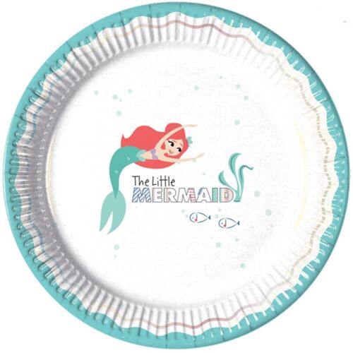 Little Mermaid Themed Party Supplies Decorations Banners Tableware Balloons - Picture 8 of 31