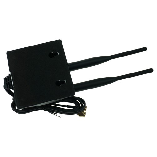 PCI-e to RP-SMA Extension Cable 6dBi Dual Wireless Antenna WiFi BT Magnetic Base - Picture 3 of 8