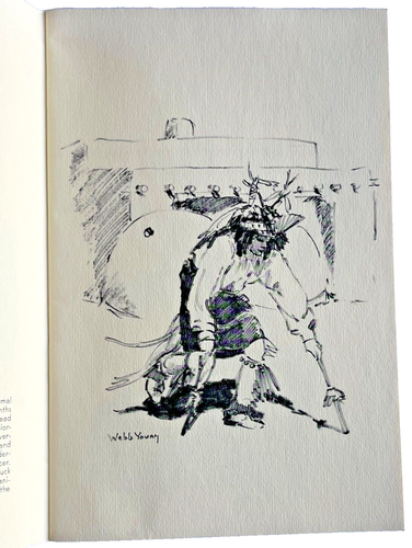 A Sketchbook of Southwestern Life Webb Young 1968 Illustrated Vintage 1960s - Bild 4 von 6