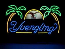 24"x20" Yuengling Eagle Trees Neon Sign Light Lamp Beer Handmade Hanging Wall LS