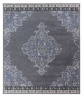 Hand Tufted Indigo Handmade Traditional Oriental Style Woolen Tufted Area Rug