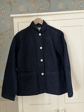 Toast Hal Denim Jacket Size 8 New Without Tags