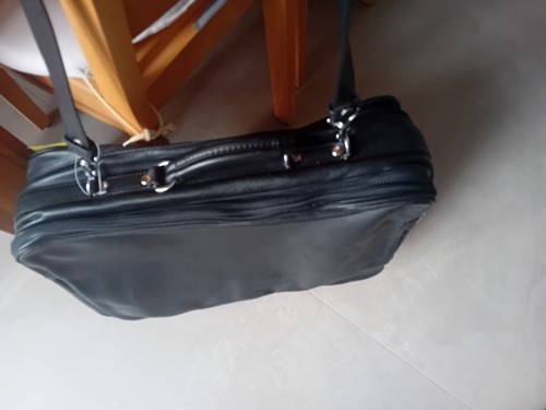 Reisetasche Leder Tasche Weekender Buisiness Saxoline Schultergurt TOP neuwertig - Bild 7 von 13