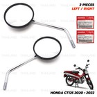 For Honda CT125 CT-125 Motorcycle 2020 - '22 Pair Side Wing Mirror Rear View