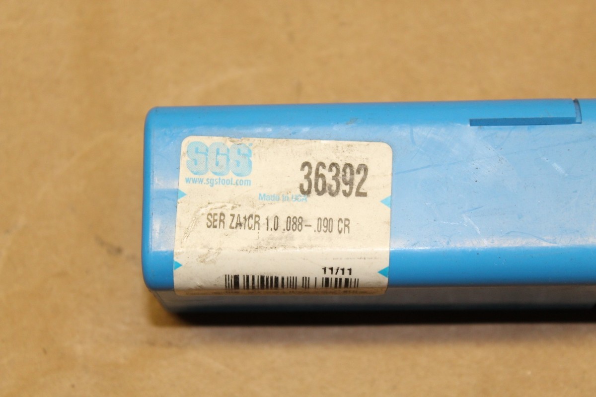 SGS Z-Carb-AP High Performance End Mill, Titanium Nitride-X