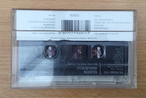 🌟QUEEN🌟CASSETTE ALBUM🌟FREDDIE MERCURY🌟HARD ROCK🌟HEAVY METAL🌟UK🇬🇧SELLER🌟 - Picture 3 of 9