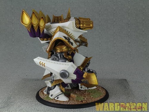 120mm Warmachine WDS painted The Protectorate of Menoth Judicator/Revelator b61 - Picture 11 of 12