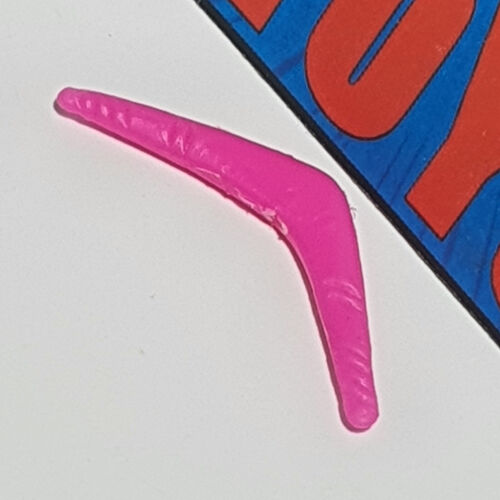 Vtg GI Joe Skymate v1 BOOMERANG original 1991 pink accessory weapon part - Picture 3 of 14