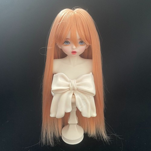 Peluca BJD Recta Para 1/3 1/4 1/6 Bola Unida SD BJD Muñeca Juguetes DIY Peluca - Picture 36 of 51