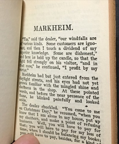 Little Leather Library, WILL O' THE MILL and MARKHEIM by Robert Louis Stevenson - Imagen 5 de 5