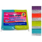 Superbright 2 Pack Microfibre Cleaning Sponges