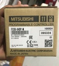 New Mitsubishi FX3U-64DP-M Programmable Controllers Free Shipping