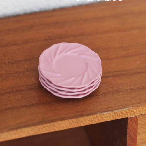 Accesorios para casa de muñecas escala 1:12 4 piezas miniaturas estilo nórdico plato plantas cocina - Imagen 19 de 22