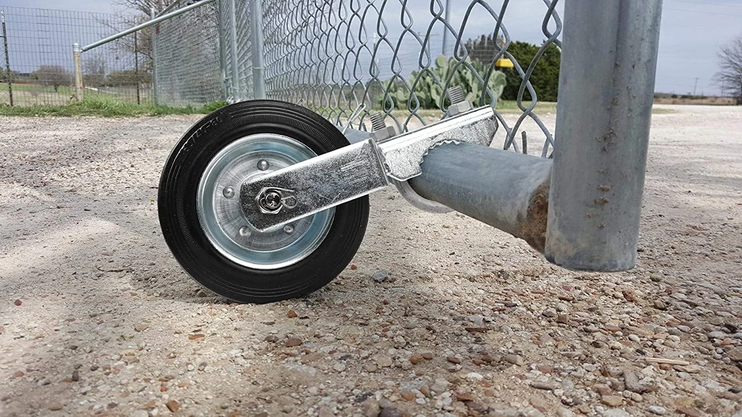 Gate Wheel for Metal Swing Gate with 1-5/8" Thru 2" Gate Frames, Gate Support Wh
Opens in a new wind