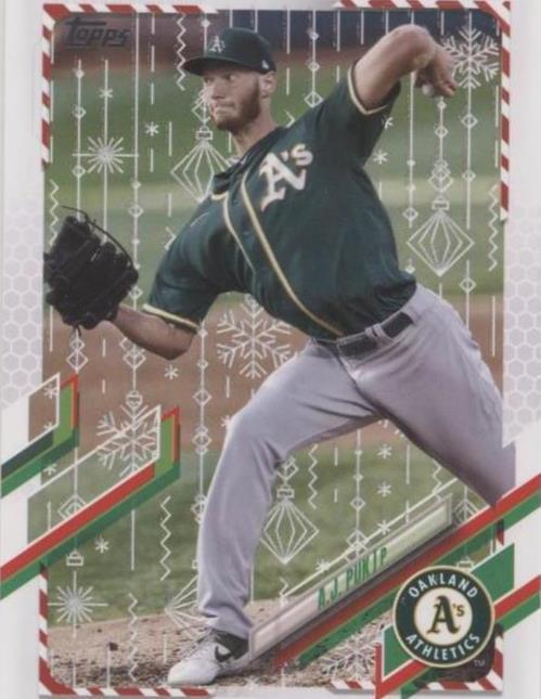 2021 Topps Holiday - A.J. Puk #HW95 - 1 of 1
