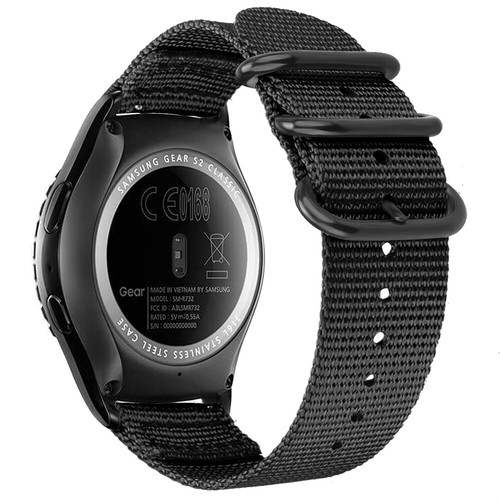 Correa de repuesto de nailon suave para reloj deportivo/engranaje clásico para Samsung Gear S2 - Imagen 14 de 14