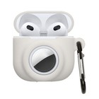 Custodia 2 in 1 per Apple Airpods 4 e AirTag Cover Cuffie 