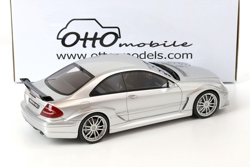 Mercedes CLK DTM AMG Coupe C209 Silver 2004 Ottomobile OT895 1:18 Benz - Picture 7 of 8