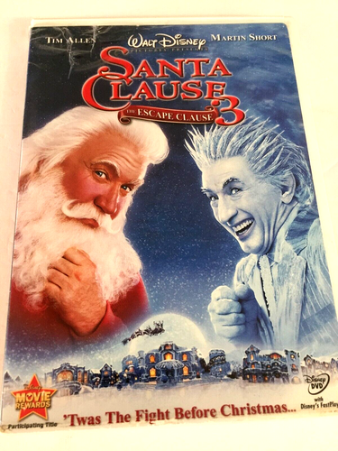 Santa Clause 3 The Escape Clause Disney DVD Ships  Same Day With Tracking - Picture 1 of 2
