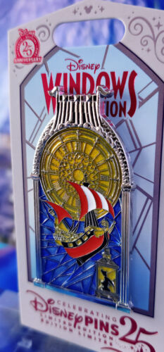 Disney Windows of Attraction Pin of the Month - Peter Pan's Flight Pan - Imagen 2 de 2