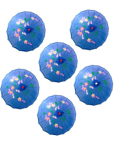 TJ Global 6er Pack Japanisch Chinesisch 33" Regenschirm Sonnenschirm für Hochzeit... - Bild 15 von 28