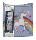 NEW Pillow Fleece Throw Blanket Storage Cube Gift Set Gray Gamer Purple Unicorn