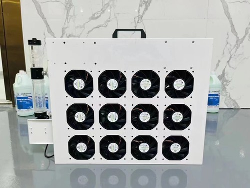 Sistema de radiador de fila de refrigeración por agua PRO 12KW para DOS MINEROS S21 S19 Pro+ Hyd BTC - Imagen 2 de 6