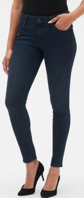 Womens GAP Denim Legging Jeans SUPER SKINNY Dark Indigo Jegging High Stretch *E4