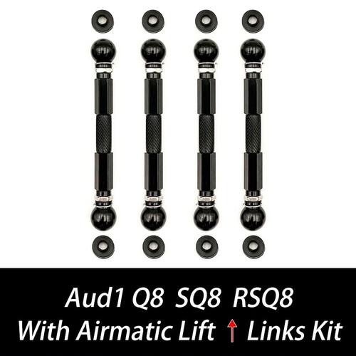For 2018 Audi Q8 SQ8 RSQ8 (4M) Adjustable AIR Ride SUSPENSION LOWERING Links KIT - Picture 7 of 7