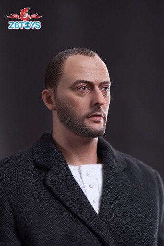 Z6TOYS 1/6 Jean Reno Killer Man Kopf geschnitzter Filmschauspieler passend für 12" Actionfiguren - Bild 5 von 18