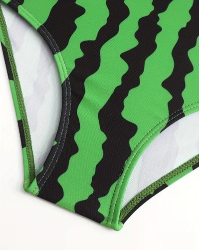 NEW Watermelon Girls Ruffle Swimsuit Bathing Suit - Picture 4 of 6