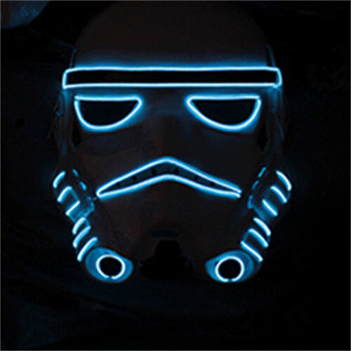 LED Mask Star Wars Stormtrooper Cosplay Halloween Wearable Helmet Headwear Props - Picture 5 of 22