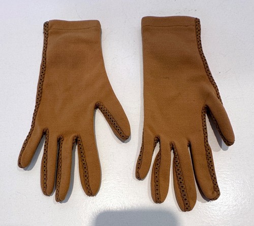 Vintage Glove Collection Kid Leather Hirsch Italy Aris Kasanova Black Brown Lot - Picture 11 of 24
