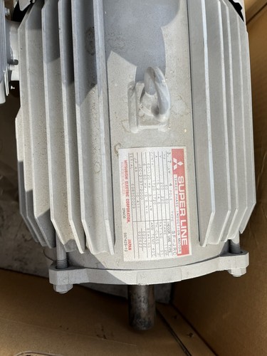 Mitsubishi Electric SF-JRC Super Line, motor de inducción trifásico, 3,7 kW, poste - Imagen 3 de 5