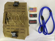 Dog Harness Lightweight Tactical Working Dog Training Molle Vest Pull Free