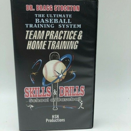 Baseball Skills & Drills Youth Instruction Techniques Bragg Stockton 1984 VHS - Picture 12 of 12
