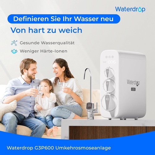 Waterdrop G3P600 Umkehrosmoseanlage, 600 GPD, 8000 Liters,Reduziert TDS,RO - Bild 5 von 9