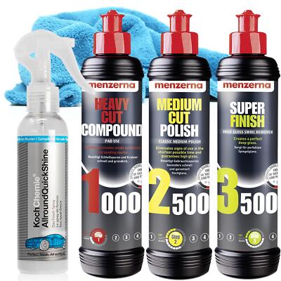 Autopolitur Heavy Cut Compound 1000 250ml Menzerna 1000+2500+3500 KochChemie