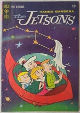Jetsons 19 Gold Key Comics 1966 1.8 GD– Hanna-Barbera Constellation Cover