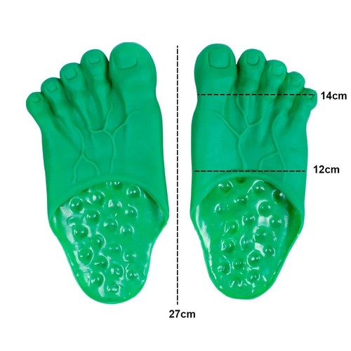 Pantofole divertenti simpatiche pantofole artiglio piede finto piedi bigfoot sandalo calzature bigfoot - Foto 41 di 48