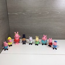 Peppa Pig and Friends Mixed Figure Lot Set Of 9