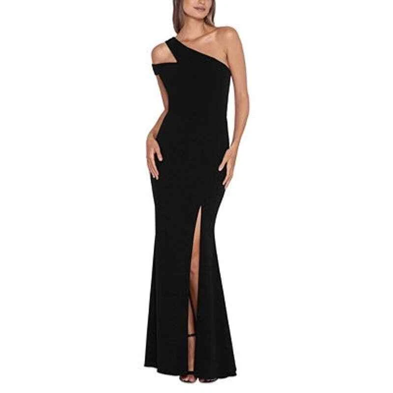 Xscape cold shop shoulder gown