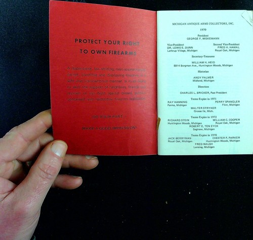 Lot of 4 Michigan Antique Arms Collectors 1968,1970,1971,1978 Constitution Books - Picture 3 of 5