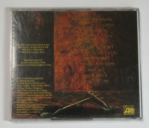 Skid Row – Slave To The Grind JAPAN CD - Imagen 2 de 3
