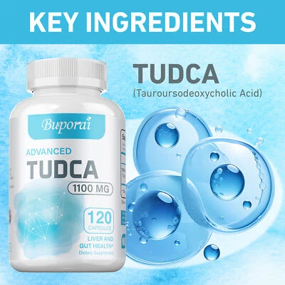 BUPORAI TUDCA – Leberreinigung, Entgiftung Und Regeneration, Leber- Und Darmgesundheit