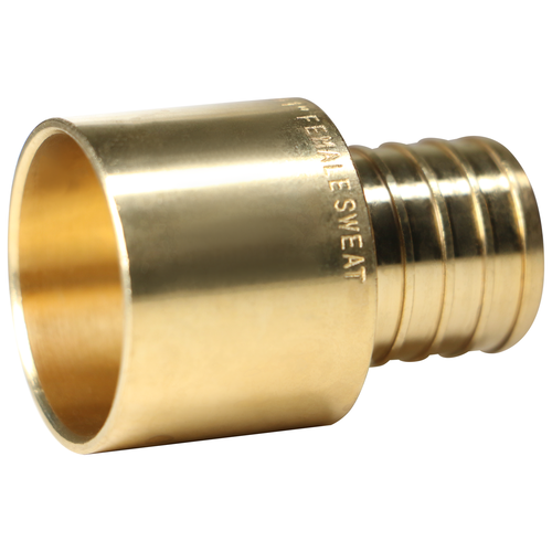 25 Pcs XFITTING 1" Pex X 1" Male Sweat Adapter, 1 Inch Pex Male Sweat Adapter - Picture 1 of 8