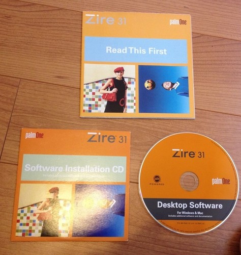 Palm Zire 31 Desktop Software + Lesen Sie dies zuerst für Palm PDA Handheld Organizer - Bild 2 von 2